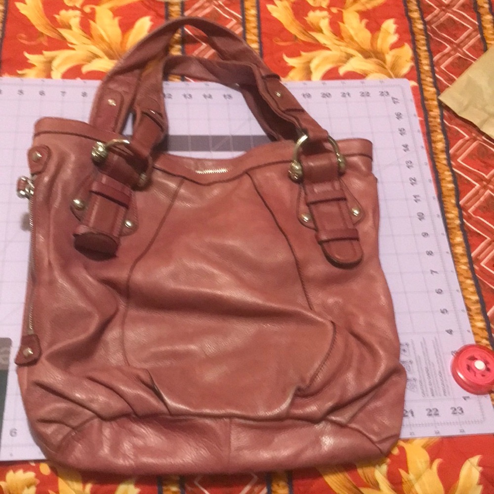 B. Makowsky Leopard Print Bag